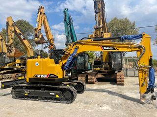 Εκσκαφέας Με Ερπύστριες Sany 2022 SY155U *16000kg *Isuzu engine-thumb-5