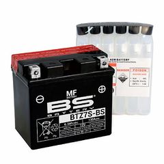 Μπαταρία Μοτοσυκλέτας BS Battery BTZ7SBS (YTZ7S-BS) 6 Ah