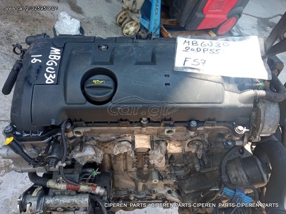 ΚΙΝΗΤΗΡΑΣ -ΜΟΤΕΡ,5F01,MBGU30,MB GU30,PEUGEOT 308 / 207 1.6cc 16V 120HP 5FS/5F01,MINI COOPER,ΜΕ ΣΑΣΜΑΝ 20DP55,(ΔΙΑΔ-ΤΕΜ 5),F5783