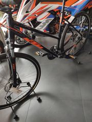 Trekking KTM 2021 KTM X-LIFE TRACK black (orange + silver) 3x8 Shimano Acera-thumb-2