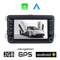 VW SKODA SEAT Android (2GB) οθόνη αυτοκίνητου με GPS, WI-FI, Playstore, Youtube (Volkswagen Golf Polo Passat Octavia Leon 7" MP3 USB Video Radio ΟΕΜ Bluetooth 7065A2 ηχοσύστημα OEM Mirrorlink)