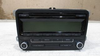 Κονσόλα ράδιοCD-MP3 με οθόνη ενδείξεων από VW Jetta 2005-2010, VW Golf 6 '09-'12