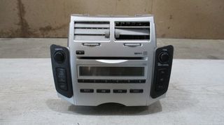 Κονσόλα ράδιο CD-Mp3 με αεραγωγούς,86120-0D200, από Toyota Yaris 2006-2011
