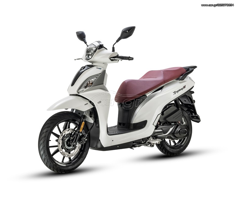 Sym Symphony ST 125 2026 SYM ST 125i L/C ABC ΛΕΥΚΟ  TOP BOX Προσφορά