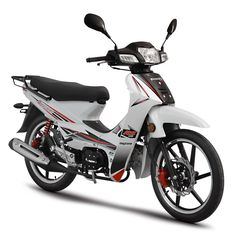 Daytona '24 Daytona DY125i RS WHITE BLACK ΕΤΟΙΜΟΠΑΡΑΔΟΤΟ