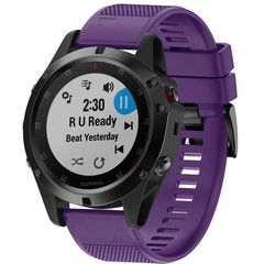 Λουράκι σιλικόνης 26mm για Garmin Fenix 5x 6x 7X Fits All 26mm - Purple