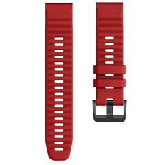 Λουράκι σιλικόνης 26mm για Garmin Fenix 5x 6x 7X Fits All 26mm -Red