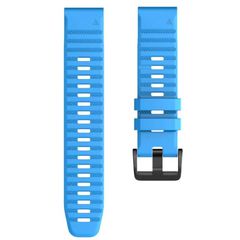Λουράκι σιλικόνης 26mm για Garmin Fenix 5x 6x 7X Fits All 26mm - Blue