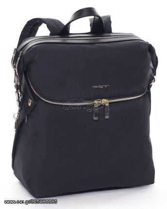 Hedgren HPRI01M 003, Backpack/Ωμοπλάτης, Ύφασμα, Μαύρο