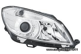 ΦΑΝΟΣ ΕΜΠΡΟΣ ΗΛΕΚΤ. (Η7) (Ε) (ΜΕ ΜΟΤΕΡ) (DEPO) ΔΕ για SKODA FABIA '10-'14