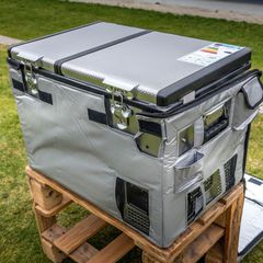ΨΥΓΕΙΟ 12volt ΙΝΟΧ ΦΟΡΗΤO ΜΕ ΚΑΤΑΨΥΞΗ SNOMASTER 56 lt-thumb-2