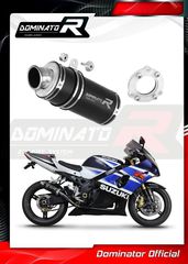 Εξάτμιση Τελικό Dominator GP1 Black S.Steel Suzuki GSXR 1000 K1-K4 2001-2004 Με Σιγαστήρα