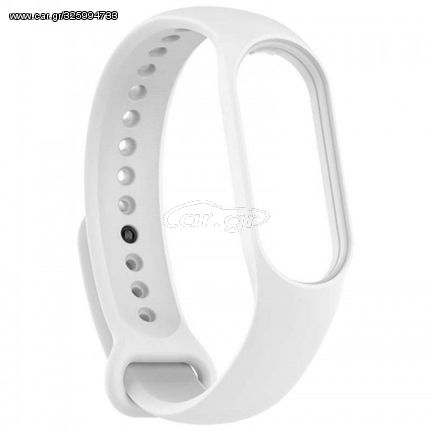 Ανταλλακτικό λουράκι Xiaomi Mi Band 7 Smooth Silicone White