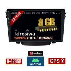 KIROSIWA 8GB + 128GB HYUNDAI i30 (2012-2017) Android οθόνη αυτοκίνητου με GPS WI-FI (ηχοσύστημα αφής 9" ιντσών OEM Youtube Playstore MP3 USB Radio Bluetooth Mirrorlink DSP Apple Carplay Android Auto 4