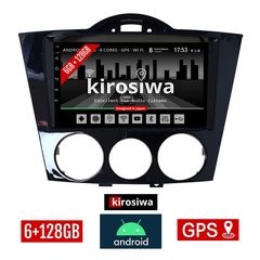 KIROSIWA 6+128GB MAZDA RX-8 (2001 - 2008) Android οθόνη αυτοκίνητου 6GB με GPS WI-FI (ηχοσύστημα αφής 7" ιντσών OEM Youtube Playstore MP3 USB Radio Bluetooth Mirrorlink DSP Apple Carplay Android