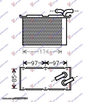 Ψυγείο Intercooler Βοηθητικό Skoda Superb 13-15