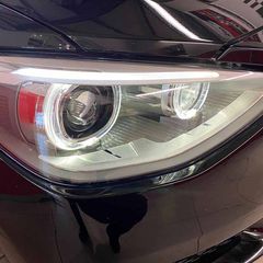 Μπροστινά Φανάρια Set Για Bmw 1 F20 / F21 11-14 LED Angel Eyes Μαύρα H7 Με Μοτέρ Depo-thumb-16