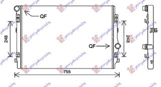 Ψυγείο Νερού VW Tiguan Allspace/Xl 17-