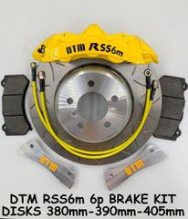 φρενα SUBARU DTM RSS6m SUBARU IMPREZA FORESTER BRZ NEED WHEELS 18''-360-380mm CALIPERS 6 pistons DTM ΕΞΑΠΙΣΤΟΝΑ BRAKE KIT ALL CAR MODELS
