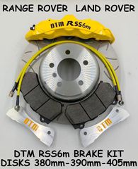φρενα RANGE ROVER DTM RSS6m MONOBLOCK RANGE ROVER EVOQUE-VELAR-SPORT NEED WHEELS 19''-20'' CALIPERS 6 pistons DTM ΕΞΑΠΙΣΤΟΝΑ BRAKE KIT ALL CAR MODELS
