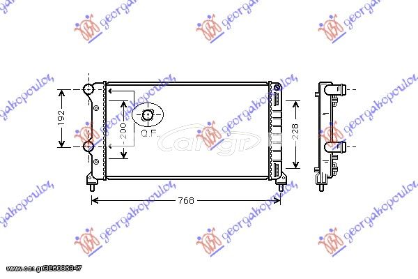 Ψυγείο Νερού Fiat Doblo 01-05