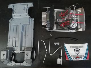 LANCIA DELTA INTEGRALE ΚΛΙΜΑΚΑ 1:8 / ΑΝΤΑΛΛΑΚΤΙΚΑ ΚΟΜΜΑΤΙΑ