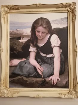 Le crabe (Το Καβούρι) WILLIAM-ADOLPHE BOUGUEREAU - Λάδι σε καμβά - Αντιγραφο