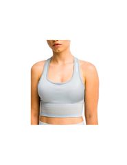 GymHero Μπουστάκι με ρίγες BRA-GRAPHITE