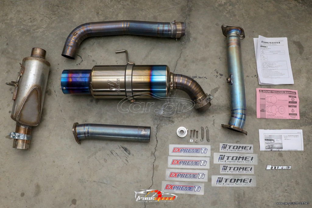 Tomei ExtremeTi εξάτμιση τιτανίου Honda s2000