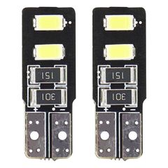 Amio – Λαμπάκια LED T10 W5W 12V 2W 5600K 4xSMD 5730 CANBUS Καρφωτά για Ισχυρό Λευκό Φωτισμό χωρίς Σφάλματα – Σετ 2 Τεμ. (01630/AM)