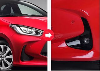 Προβολείς Ομίχλης Toyota Yaris 2020-2025, Σετ πληρες-thumb-1