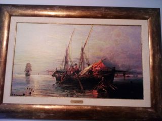 Πίνακες  απο ιδιωτικη συλλογη κ μια θαλασσογραφία Κων/νου Βολανάκη 
