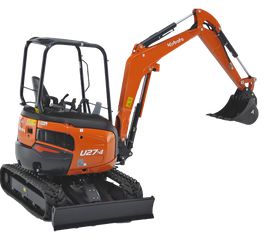 Εκσκαφέας Με Ερπύστριες Kubota 2025 U27-4-thumb-3
