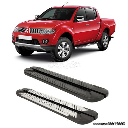 Mitsubishi L200 (Triton) 2005-2015 Σκαλοπάτια [Almond]