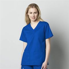 Ιατρική Μπλούζα Γυναικεία Wonderwork V-Neck Royal Blue