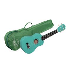 SOUNDSATION MAUI SUNNY 10 AQUA MARINE & GIG BAG SOPRANO UKULELE