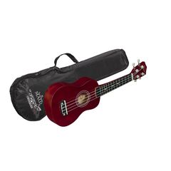 SOUNDSATION MAUI SUNNY 10 BROWN & GIG BAG SOPRANO UKULELE