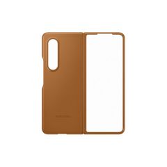 ORIGINAL SAMSUNG LEATHER BOOK COVER SAMSUNG Z FOLD 3 5G camel - EF-VF926LAEGWW