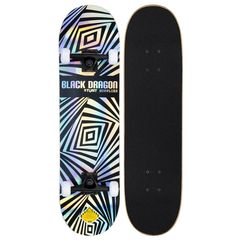 Skateboard Prism Blox MLT 6293-MLT Black Dragon
