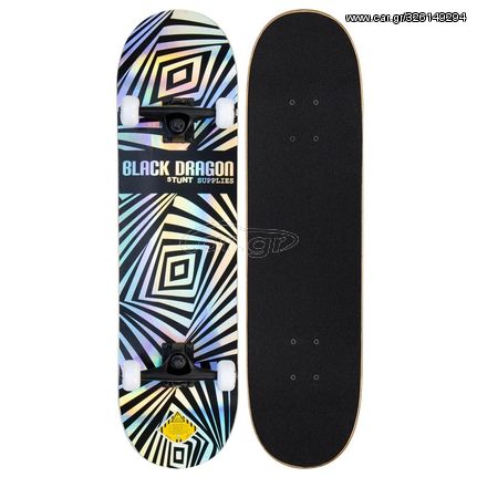 Skateboard Prism Blox MLT 6293-MLT Black Dragon