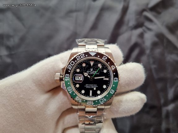 Rolex GMT sprite left hand oyster.  Ανδρικο ρολοι κορυφαιας ποιοτητας replica 3Α.-thumb-5