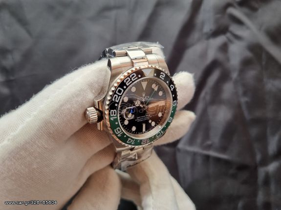 Rolex GMT sprite left hand oyster.  Ανδρικο ρολοι κορυφαιας ποιοτητας replica 3Α.-thumb-6