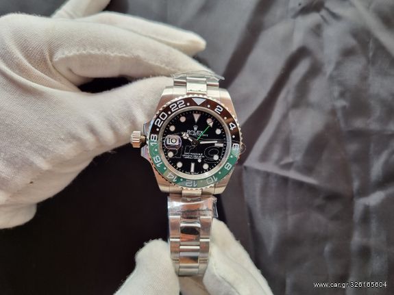 Rolex GMT sprite left hand oyster.  Ανδρικο ρολοι κορυφαιας ποιοτητας replica 3Α.-thumb-7
