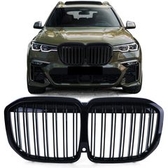 Κεντρική Μάσκα -  Γρίλιες γκριλ Σετ Sport grille εμπρός μάσκα μπροστινή σχάρα σπορ  Μαύρη γυαλιστερή για BMW X7 G07 από 19