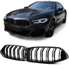 Κεντρική Μάσκα -  Γρίλιες γκριλ Σετ Sport grille εμπρός μάσκα μπροστινή σχάρα σπορ  Μαύρη γυαλιστερή για  BMW G14 G15 G16 Σειρά 8