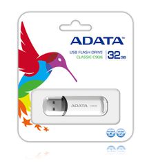 ADATA 32GB C906 USB flash drive USB Type-A 2.0 White-thumb-1