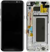 Samsung (GH97-20470B) OLED Touchscreen - Silver (excl. adhesive), Galaxy S8 Plus; SM-G955