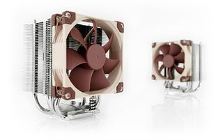 Noctua NH-U9S computer cooling system Processor Cooler 9.2 cm Brown, Metallic-thumb-4