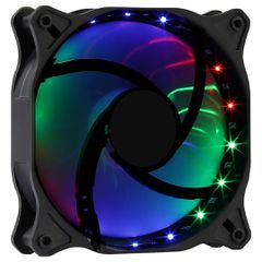 Aerocool COSMO12FRGB PC Fan 12cm LED RGB Molex Connector Silent Black-thumb-2