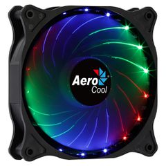 Aerocool COSMO12FRGB PC Fan 12cm LED RGB Molex Connector Silent Black-thumb-1